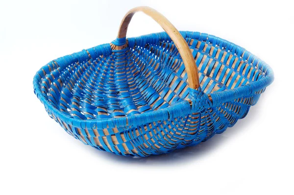 Una cesta azul —  Fotos de Stock