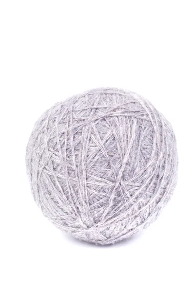 Pelota de hilo gris — Foto de Stock