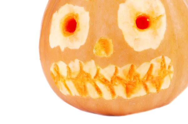 Pumpkin smiling face — Stock Photo, Image