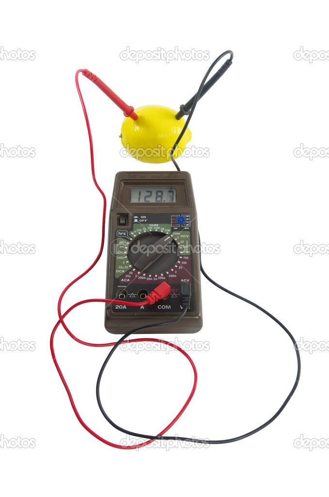 Measurement of electric tension