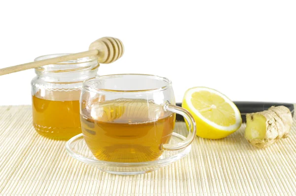 Limonlu ve ballı çay