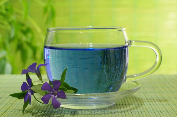 Blue tea — Stock Photo, Image