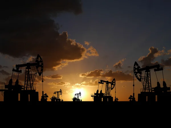 Bomba de aceite — Foto de Stock