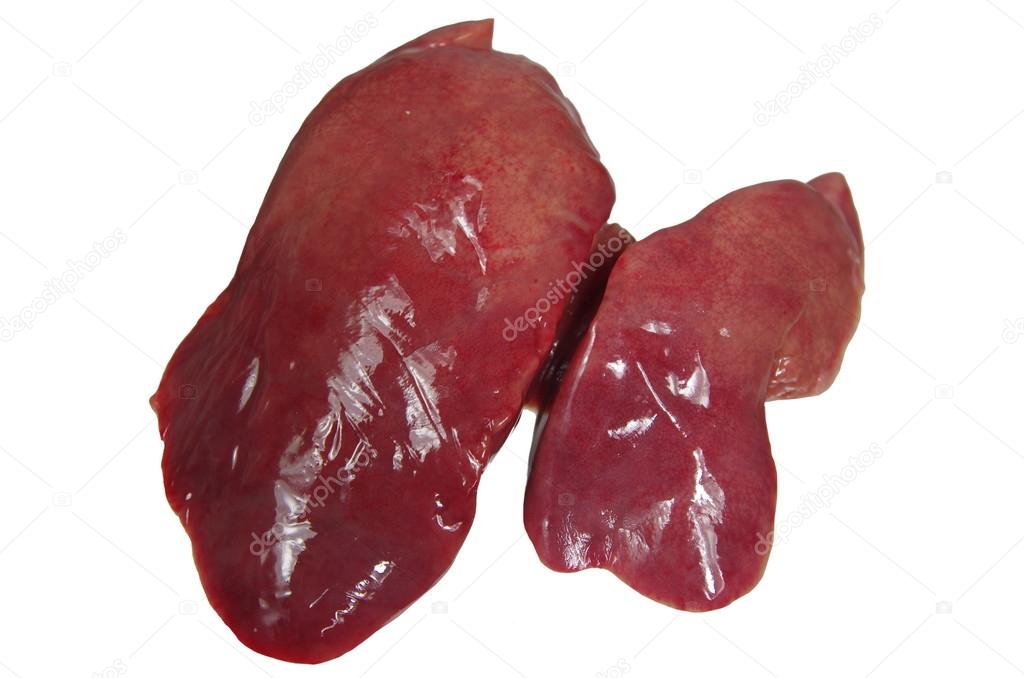 raw chicken liver 