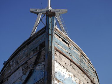 eski ahşap gemi 