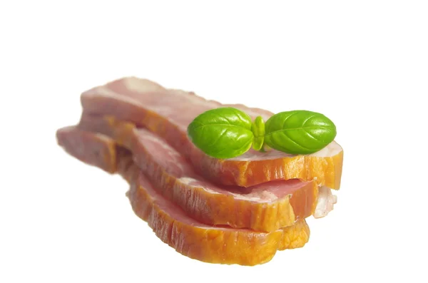 Rå bacon — Stockfoto