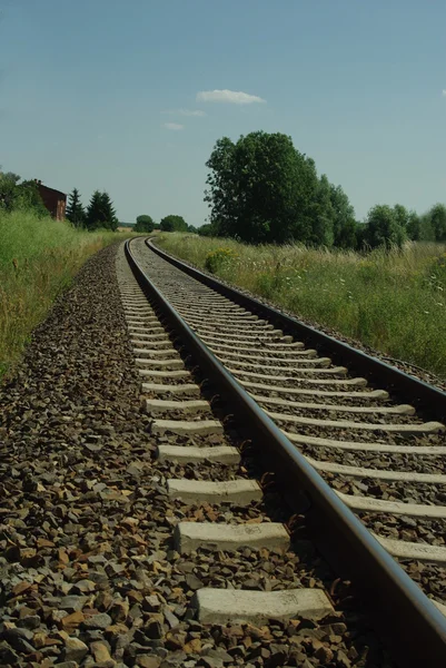 Spoorweg — Stockfoto