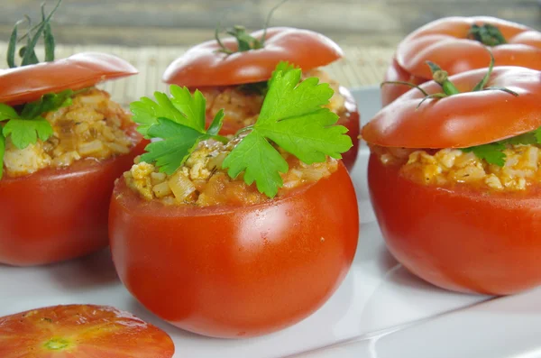 Gefüllte Tomaten — Stockfoto