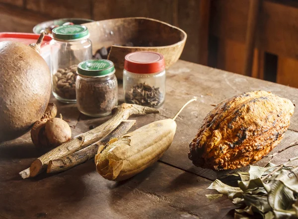 Pods Spices and Herbs — Stock Photo, Image