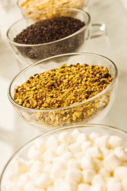 dondurma sundae Topingler