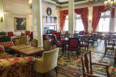 geleneksel çay salonu