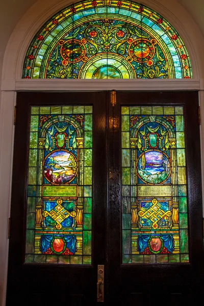 Portes en verre teinté — Photo