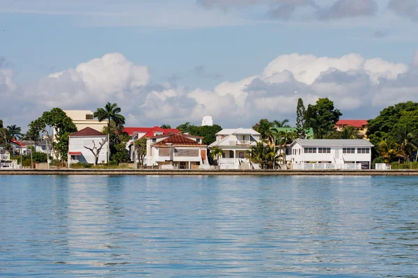 Maisons côtières à Belize — Photo