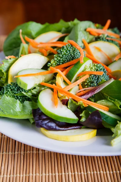 Fresh Vegetable Salad Close — Stock Photo, Image