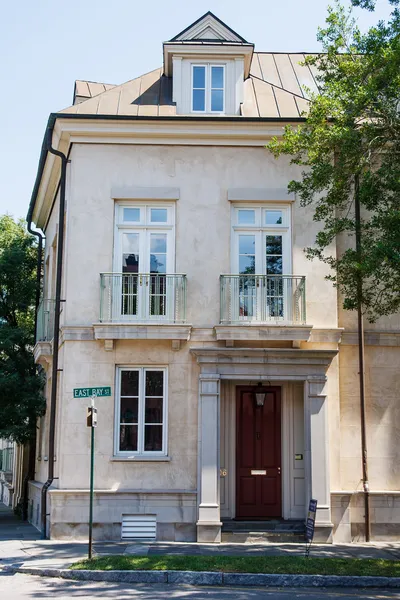 Oude Baai straat thuis — Stockfoto