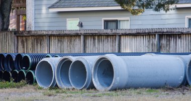 Beton ve plastik boru Çekme Makinası