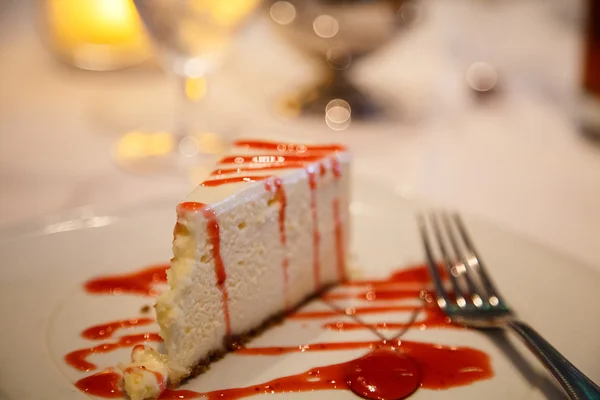 Strawberry Cheesecake — Stockfoto