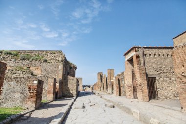 pompeii sokaklarında
