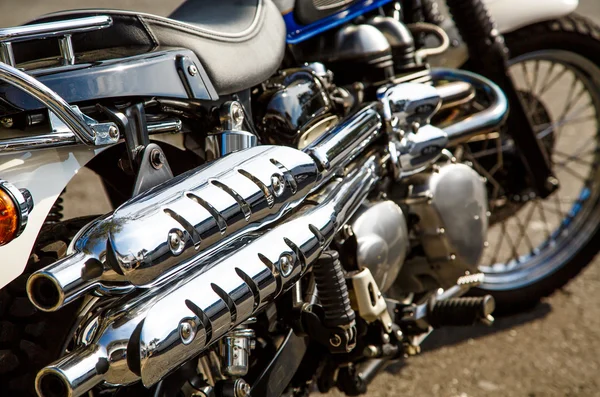 Motorcycle Chrome — Stock Photo, Image