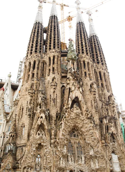 Towers of Sagrada Familia — Stock Photo, Image