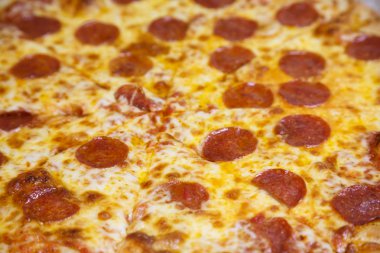 sıcak peynir ve pizza