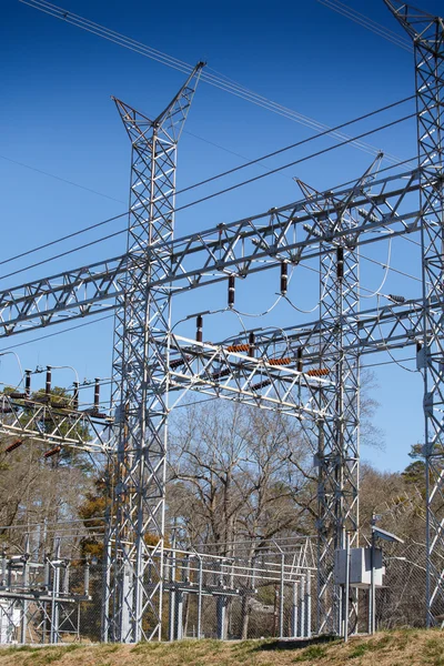 High Power Substation — Stock Photo, Image