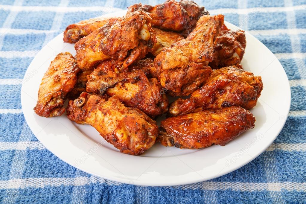 Chicken Wings with Mesquite Sauce