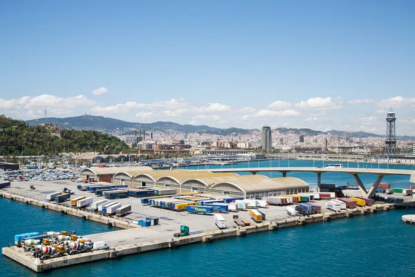 Porto di Barcellona — Foto Stock