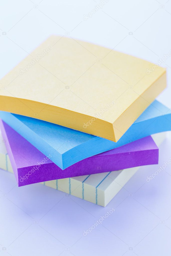 Multi-Colored Sticky Note Pads