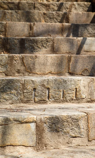 Cut Granite Stone Steps — Stock Photo, Image