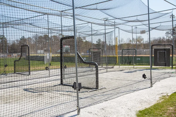 Batting Cages in Park — Stock Photo, Image