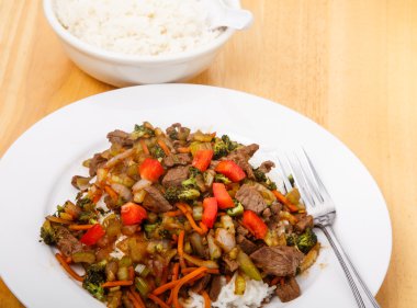 taze et stir fry pirinç