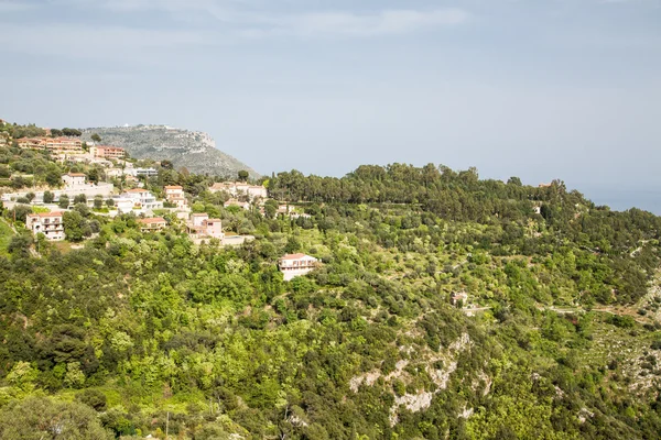 Mansions on Eze Hillside — Stock Photo, Image