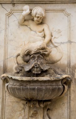 eski duvar dekoratif Çeşmesi