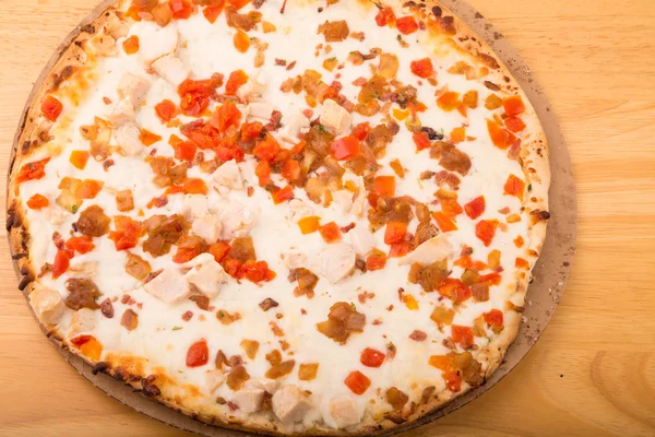 Hot Toasted Margherita Pizza — Stock Photo, Image