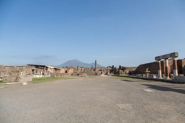 Tomma gatorna i antika Pompeji — Stockfoto