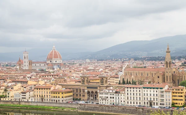 Florence Across the Arno — Stock Photo, Image