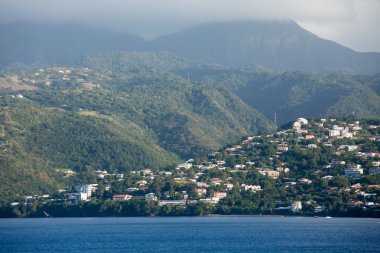 evleri martinique Coast bulutlar Yükseliyor