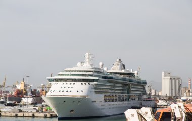 lüks cruise gemi sanayi Port