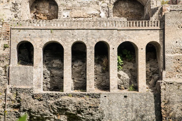 Valv i Pompeji vägg — Stockfoto