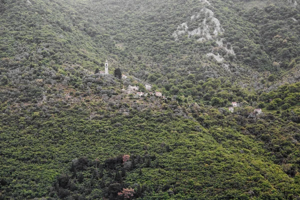 Old Buildings and Tower on Montenegro Hills — Stock Photo, Image