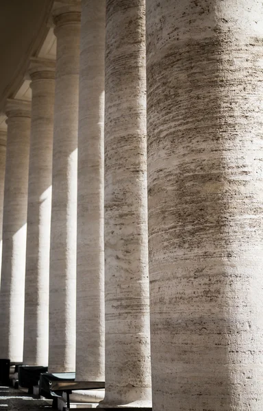 Old Stone Columns in Vatican — Stock Photo, Image