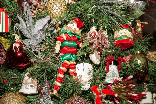 Šašek vánoční strom ornament — Stock fotografie