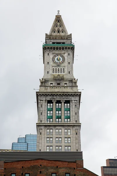 Old Classic Clock Tower in Boston — Stock Photo, Image