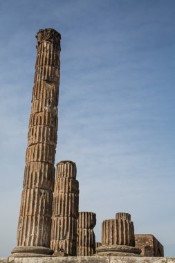 Pompei antik bir eğilimi sütunlar