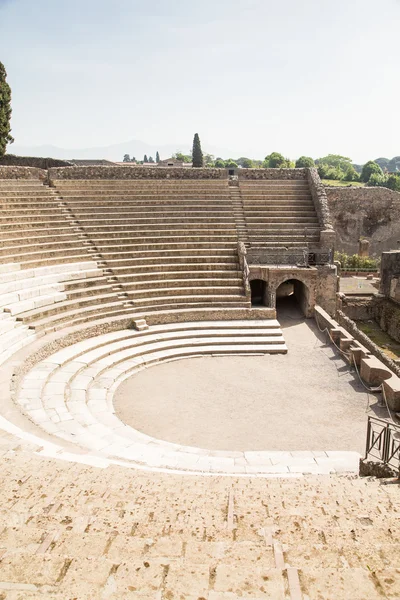View of Pompeii Amphitheater Stage — Stock Photo, Image