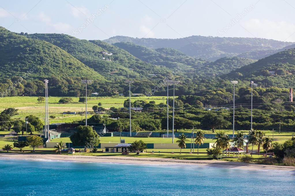 Cricket Field on the Coast of St Croix