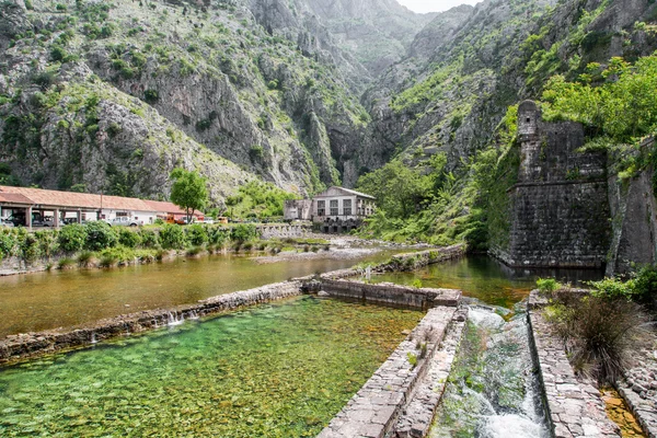 Kanał przez kotor — Zdjęcie stockowe