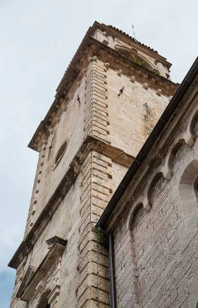 Oude stenen toren in kotor — Stockfoto