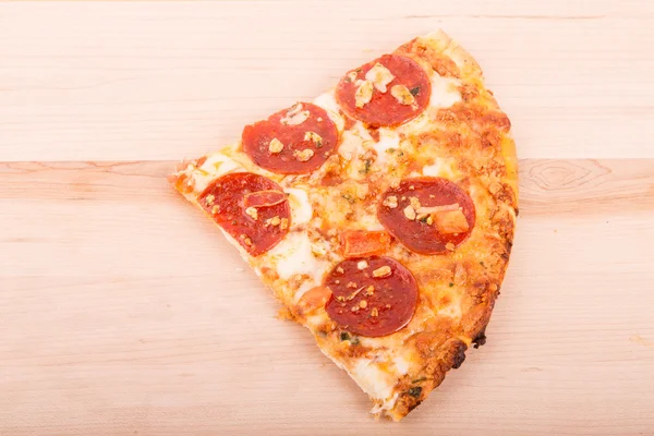 Slice of Pepperoni — Stock Photo, Image